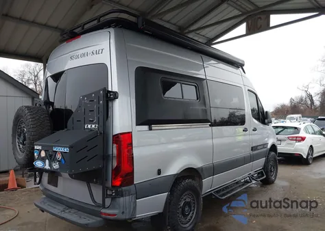 2022 Mercedes-Benz Sprinter 2500 Standard Roof V6 from USA, damaged, VIN W1Y4EBVY5NT094911